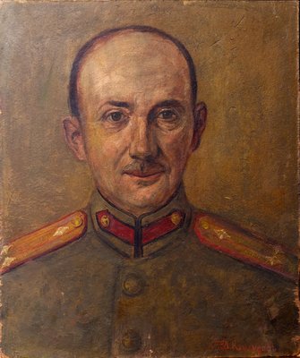 Портрет на военен